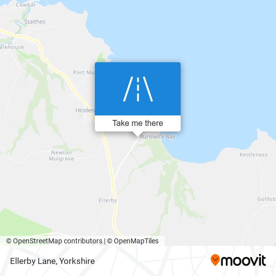 Ellerby Lane map