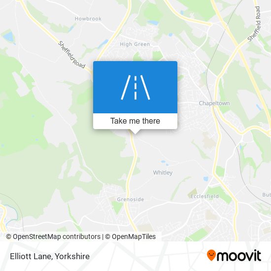 Elliott Lane map