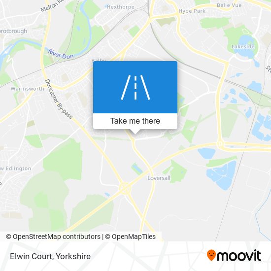 Elwin Court map