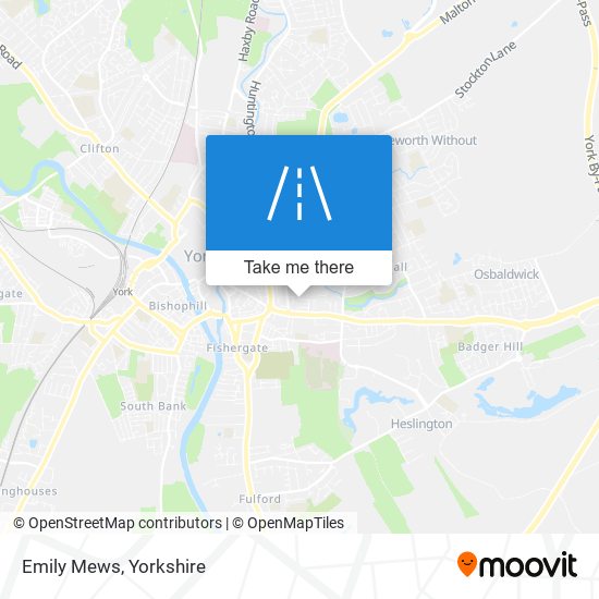 Emily Mews map