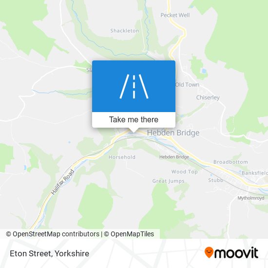 Eton Street map