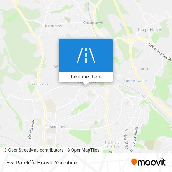 Eva Ratcliffe House map
