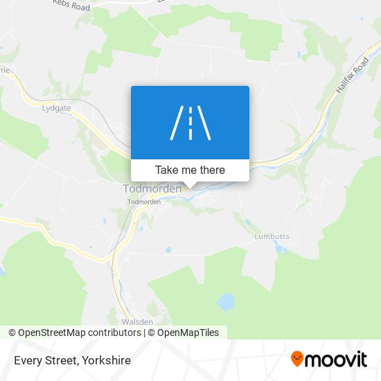 Every Street map