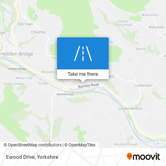 Ewood Drive map