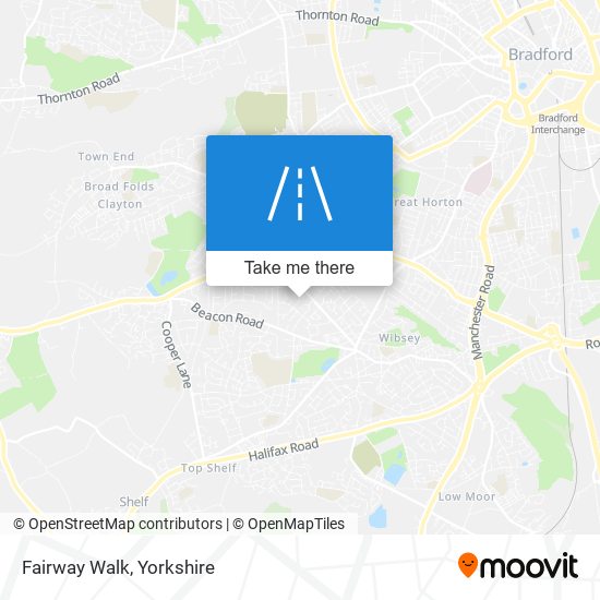 Fairway Walk map