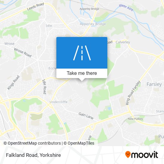 Falkland Road map