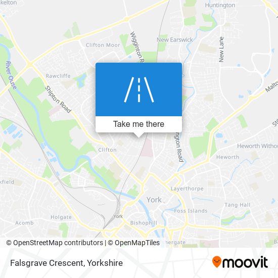 Falsgrave Crescent map