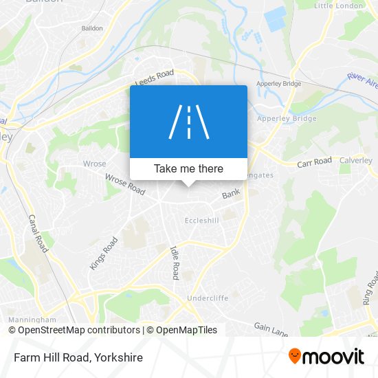 Farm Hill Road map