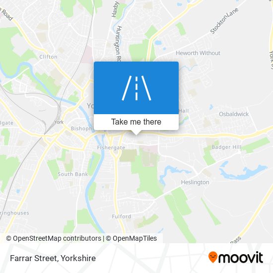 Farrar Street map
