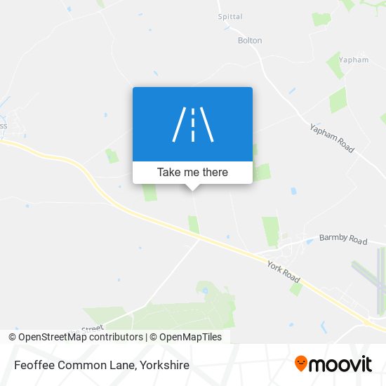 Feoffee Common Lane map