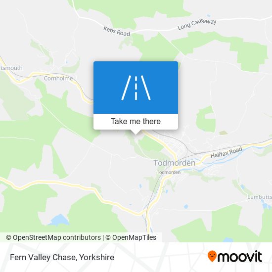 Fern Valley Chase map