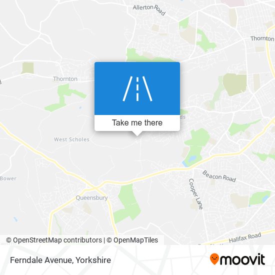 Ferndale Avenue map