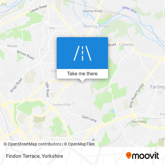Findon Terrace map