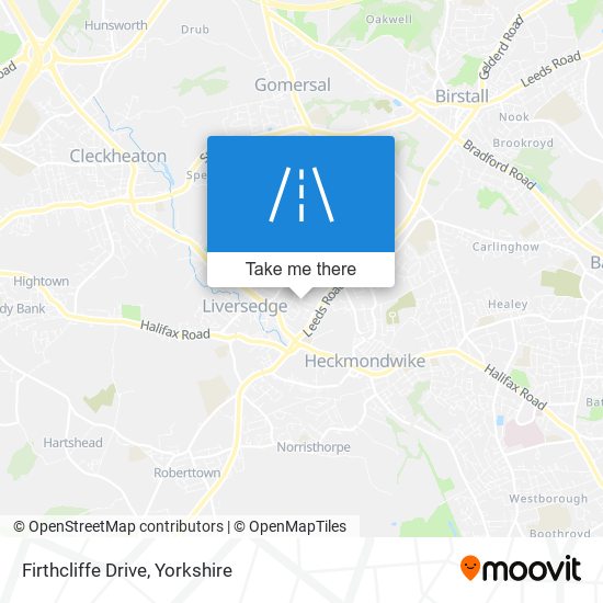 Firthcliffe Drive map