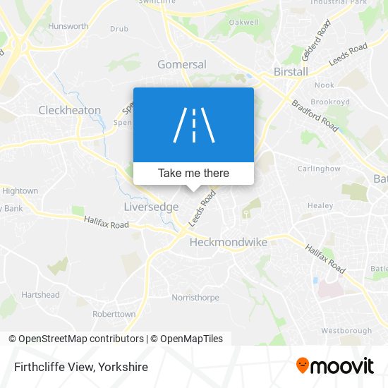Firthcliffe View map