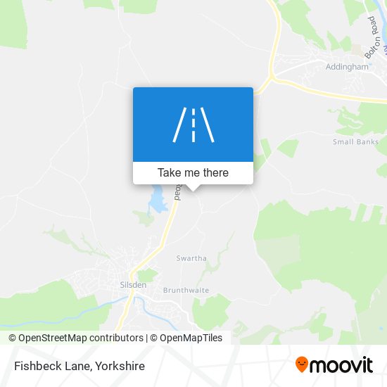 Fishbeck Lane map