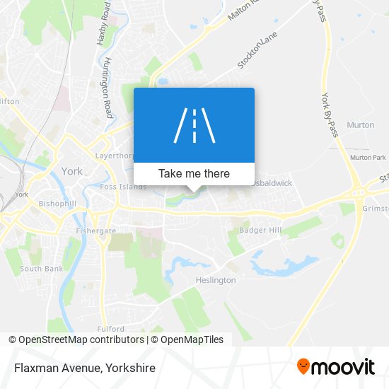 Flaxman Avenue map