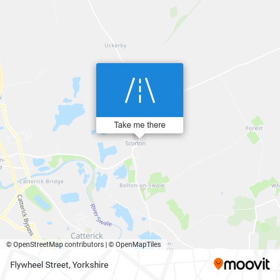 Flywheel Street map