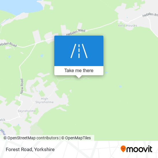 Forest Road map