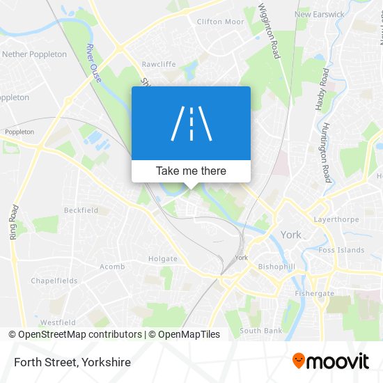 Forth Street map