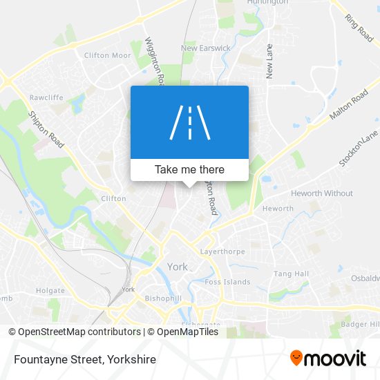 Fountayne Street map