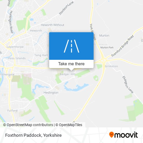 Foxthorn Paddock map