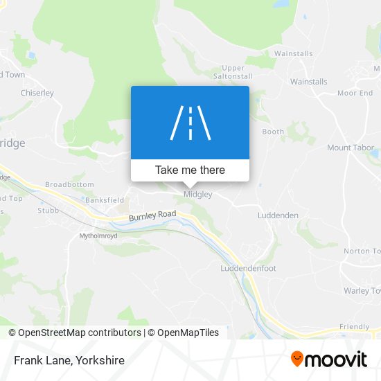 Frank Lane map