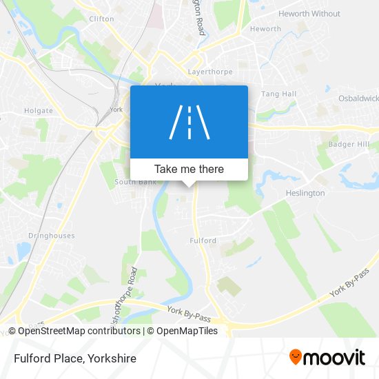 Fulford Place map