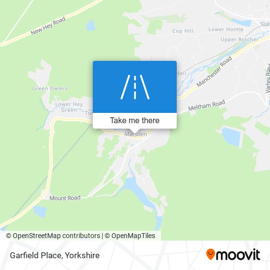 Garfield Place map