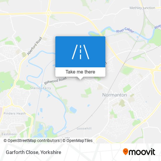Garforth Close map
