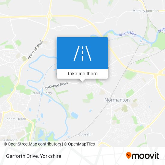 Garforth Drive map