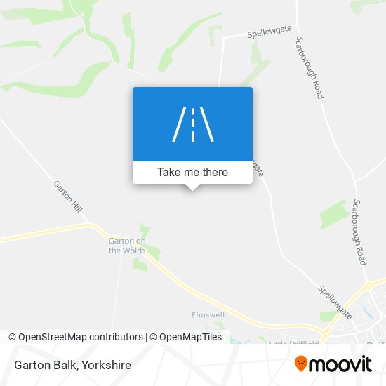 Garton Balk map