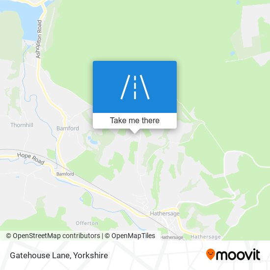 Gatehouse Lane map