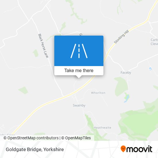 Goldgate Bridge map