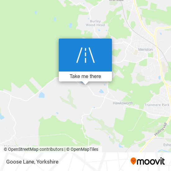 Goose Lane map