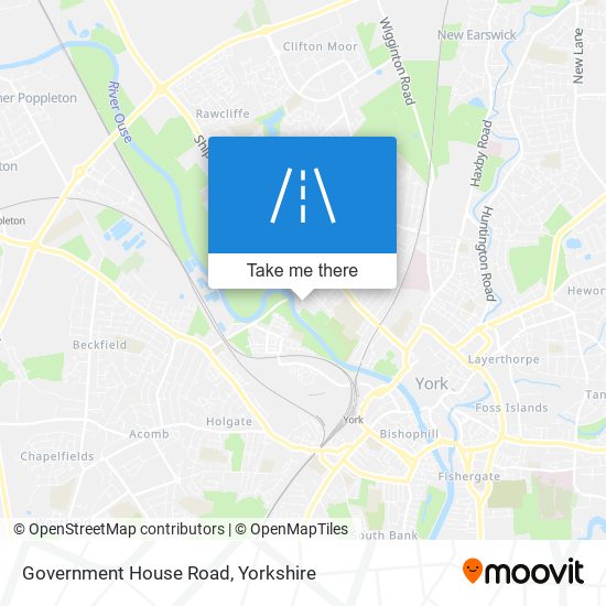 Government House Road map