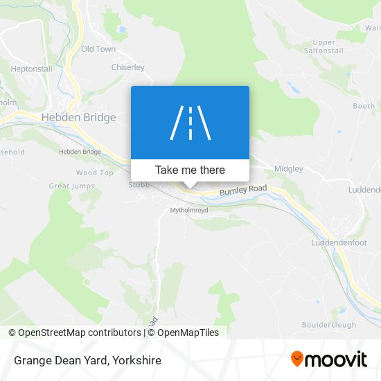 Grange Dean Yard map