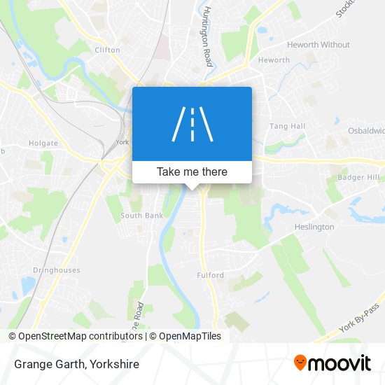 Grange Garth map