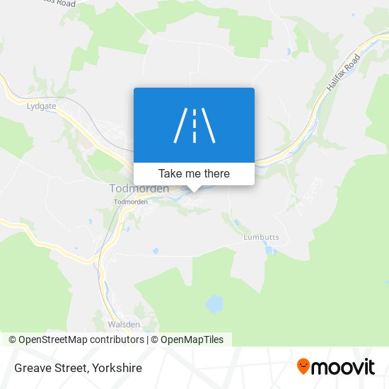 Greave Street map