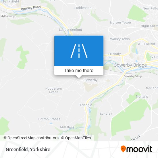 Greenfield map