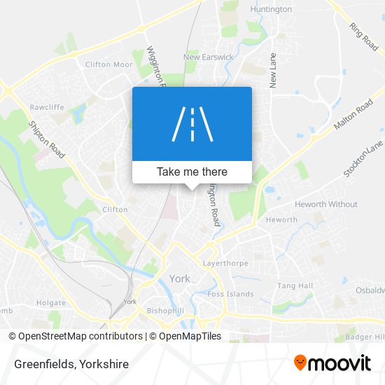 Greenfields map
