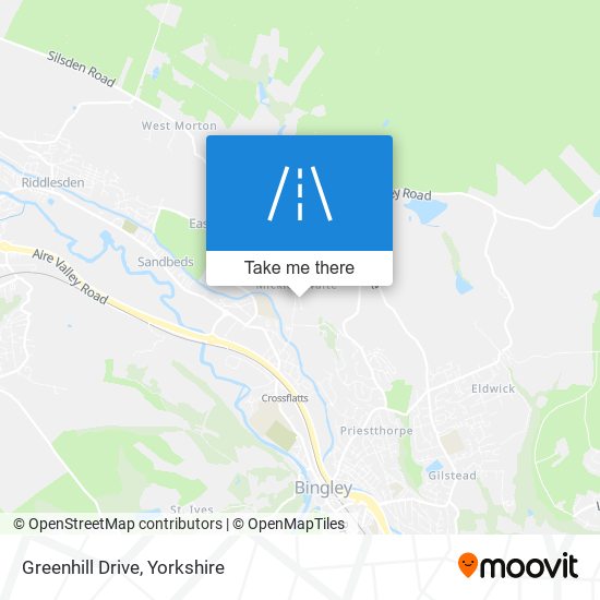 Greenhill Drive map