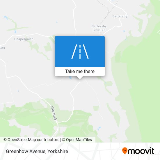 Greenhow Avenue map