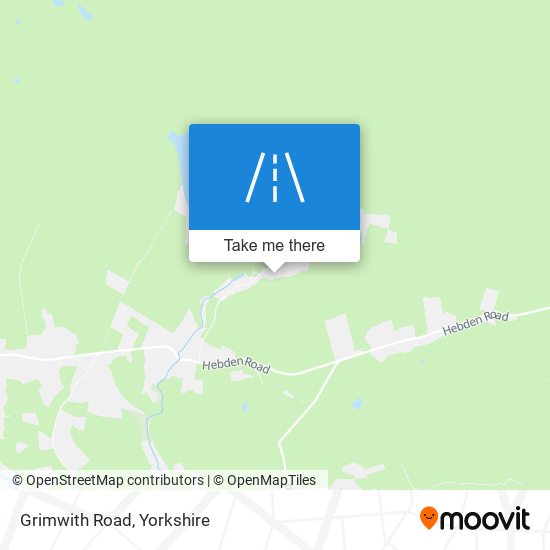 Grimwith Road map
