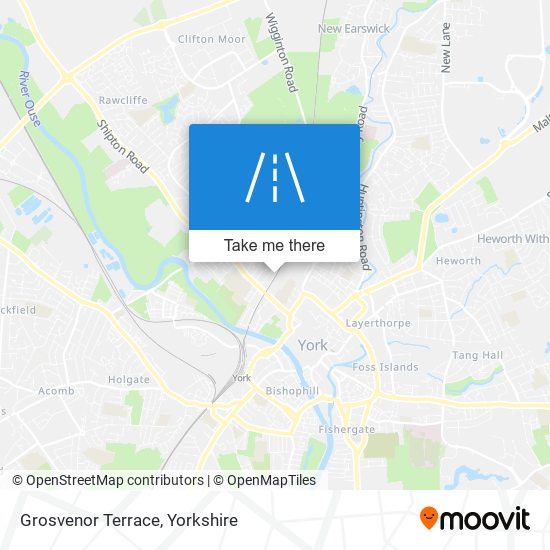 Grosvenor Terrace map