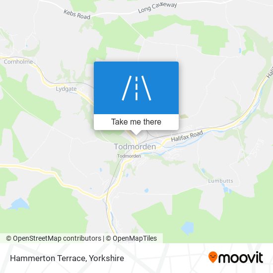 Hammerton Terrace map
