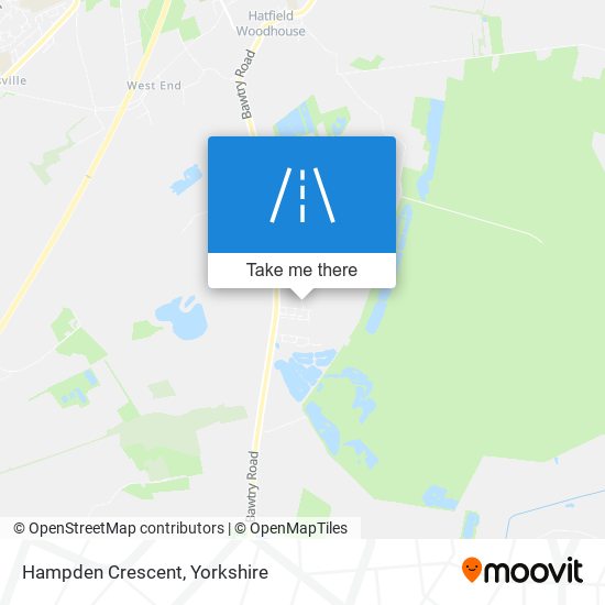 Hampden Crescent map