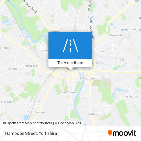 Hampden Street map