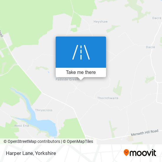 Harper Lane map