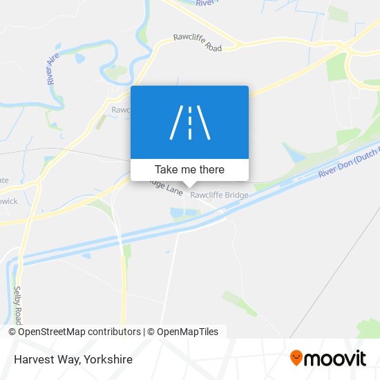 Harvest Way map
